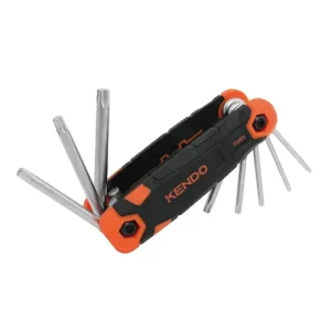 KENDO pocket TORX kulcs készlet 8r. T9-T40 CrV No.20718 Kiárusítás