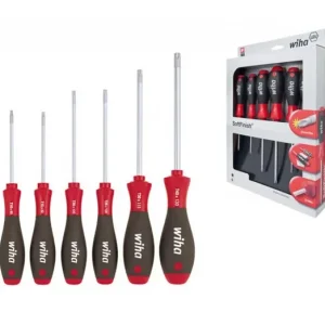 Expressz szállítás WIHA SoftFinish Torx csavarhúzó készlet 6r. T10-T40 362K6SO/No.07155