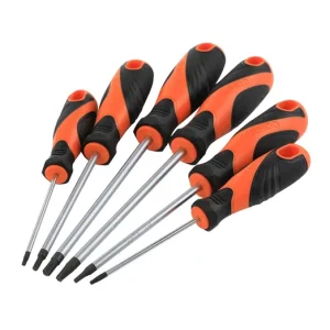 KENDO TORX csavarhúzó készlet 6r. T8-T27 mágneses CrV No.85137 Kedvezmény