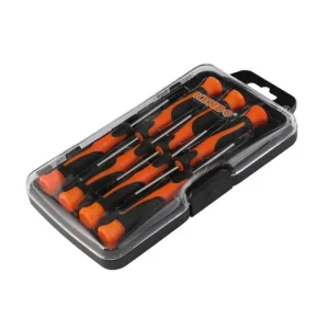 KENDO műszerész csavarhúzó készlet 7r. SL+PH+TX CrV No.20538 Korlátozott ajánlat