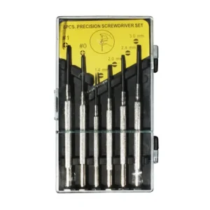 BERGER órás csavarhúzó készlet 6r. SL+PH CrV Kiváló minőség