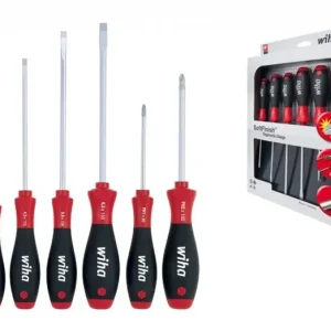 WIHA SoftFinish csavarhúzó készlet 6r. SL+PZ 302ZK6SO/No.07153 Népszerű