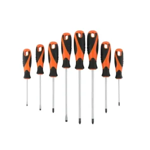 Vedd meg most KENDO csavarhúzó készlet 8r. SL+PH+PZ mágneses CrV No.85115