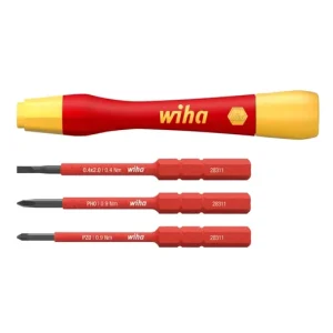 WIHA PicoFinish electric slimVario VDE csavarhúzó klt. 4r. SL+PH+PZ SB28310401/No.43167 Kiváló minőség