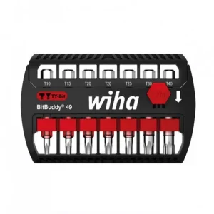 Újdonság WIHA BitBuddy49 TY-bitkészlet 7r. TORX T10-T40 SB7946TY505/No.42115