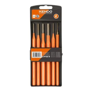 Biztonságos fizetés KENDO csapszegkiütő készlet 6r. d2,0-8,0mm No.26543