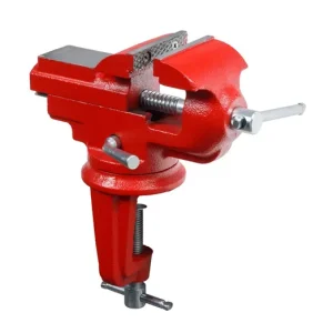 Kiváló minőség BERGER műszerész satu forgózsámolyos, kengyeles 60mm