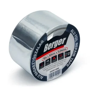 Alacsony ár BERGER hőtükrös alu ragasztószalag 10mx50mm/0,04mm