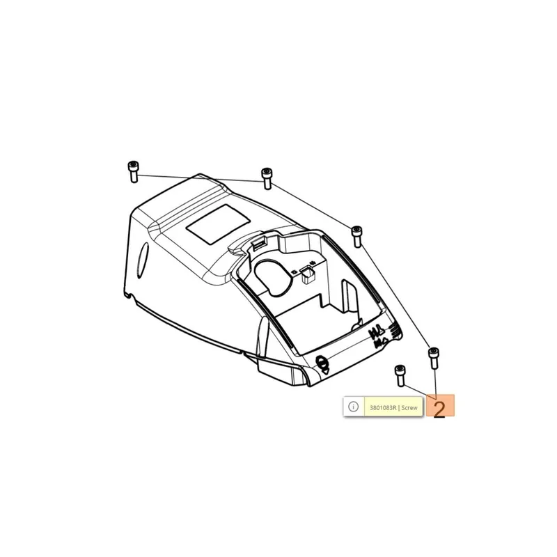 Oleo-Mac GSH 510 - 560 fedélrögzítő csavar Rendeld meg most