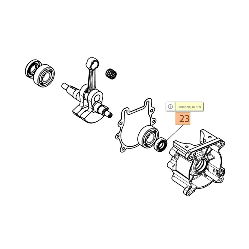 Oleo-Mac BCH250 - 400 szimering Kiárusítás