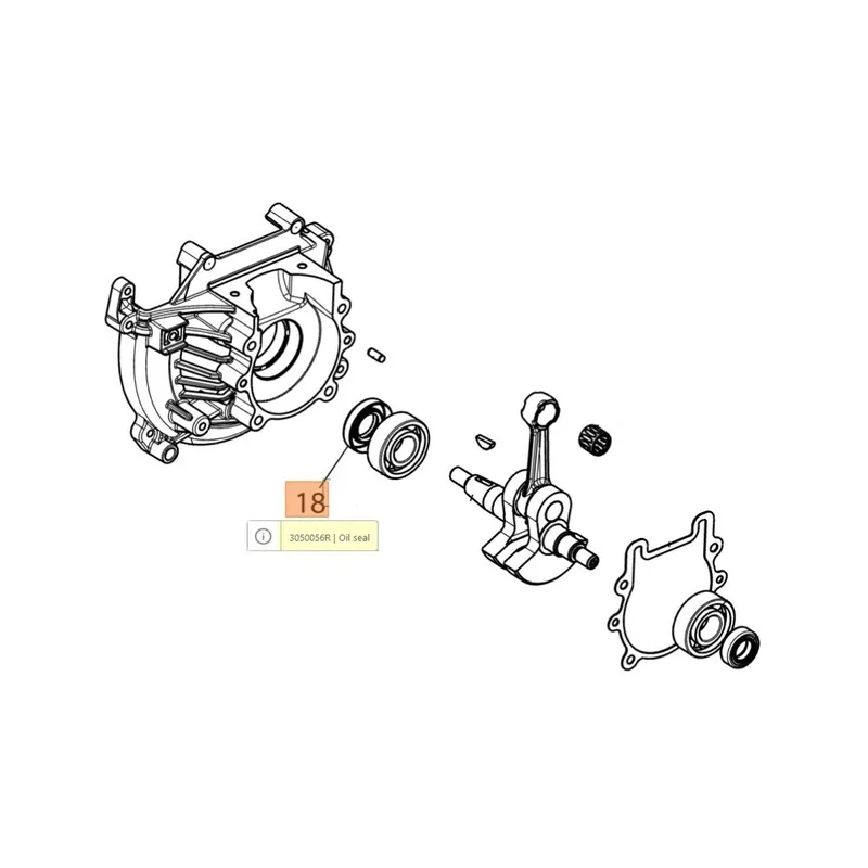 Akció Oleo-Mac BCH400 szimering