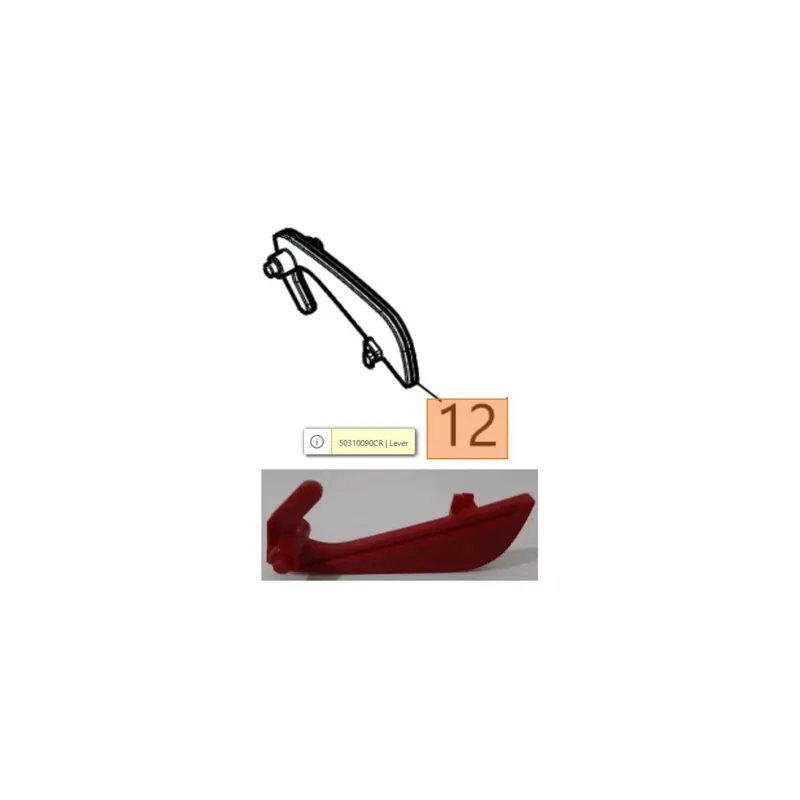 Oleo-Mac GSH 400 510 - 560 gázkar - felső Utolsó esély