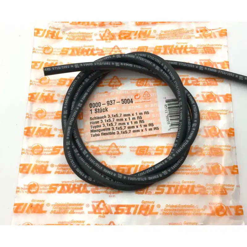 Stihl üzemanyagcső 3,1 x 5,7 mm - 1 méter Rendeld meg most