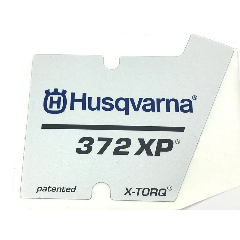 Husqvarna X-TORQ matrica Kiárusítás