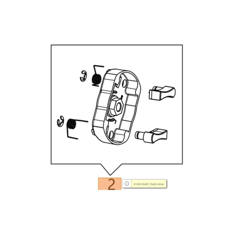Oleo-Mac BCH 400 indítócsésze Újdonság