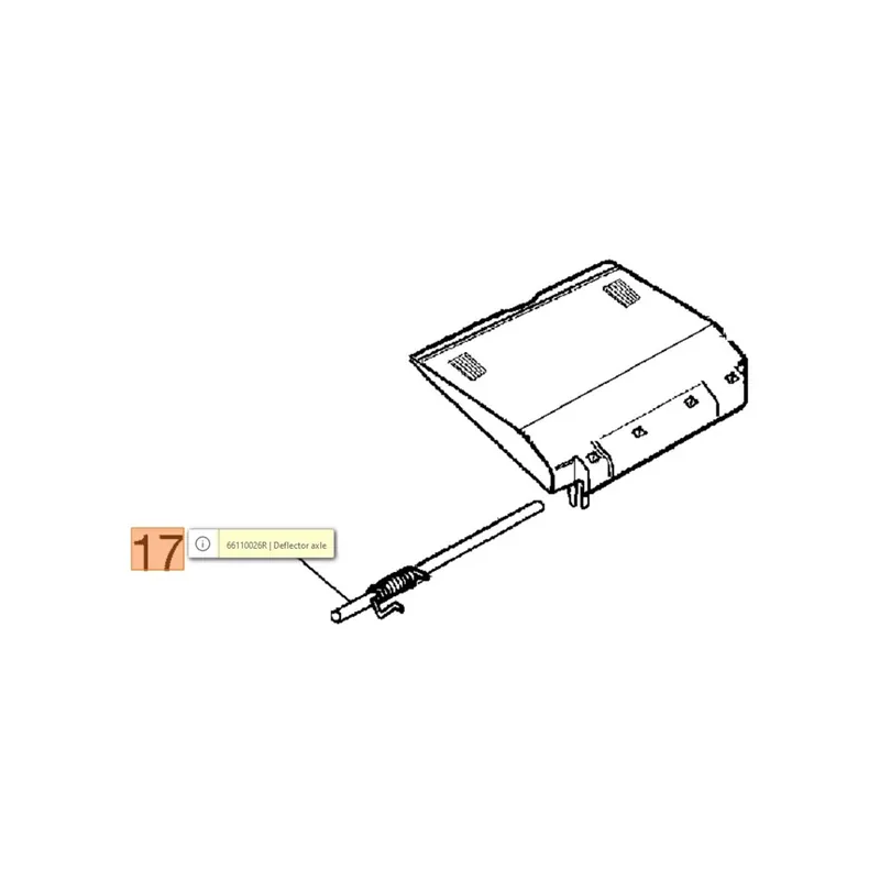 Oleo-Mac fűnyíró - ajtótengely fűnyíróháznál Utolsó esély