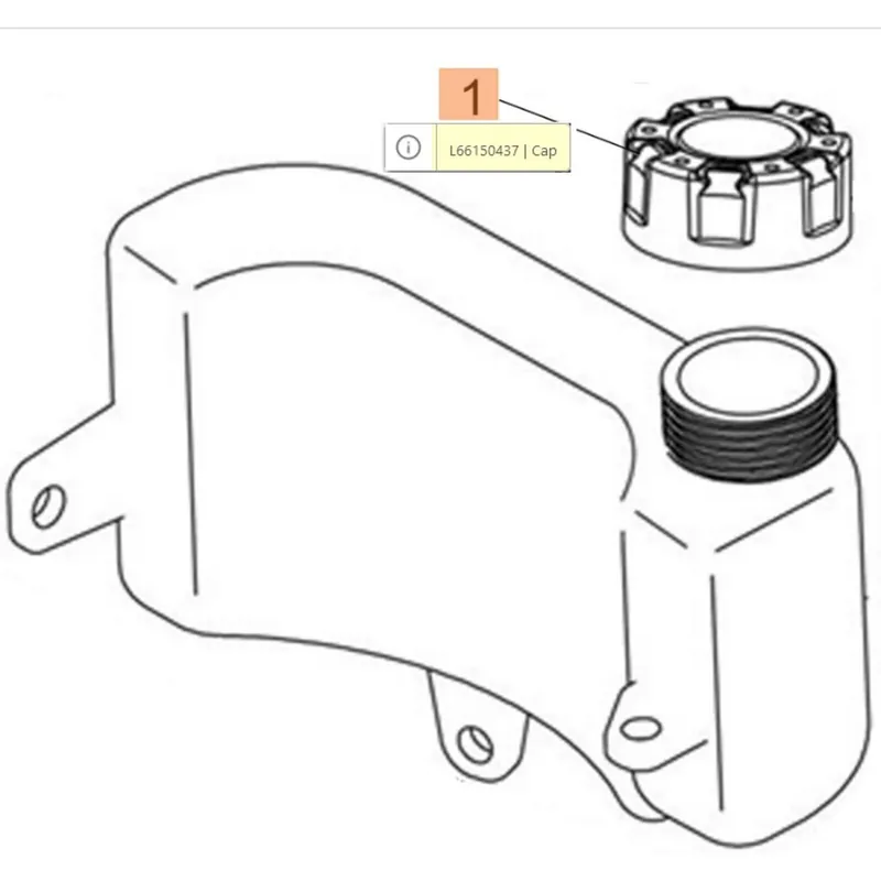 Utolsó esély Oleo-Mac tanksapka K 40-50-500-600-650-700-800 Emak motorhoz