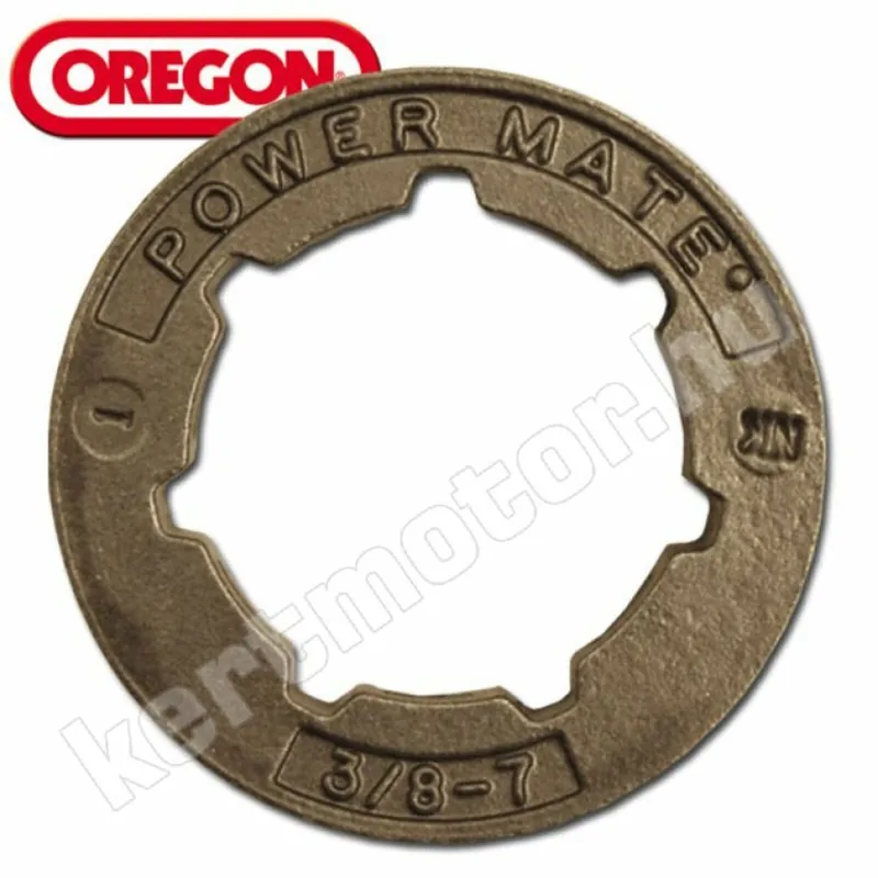 Pénzvisszafizetés Lánckerék betétgyűrű 3/8- 7 - 22mm - Stihl - Husqvarna - Oleo-Mac