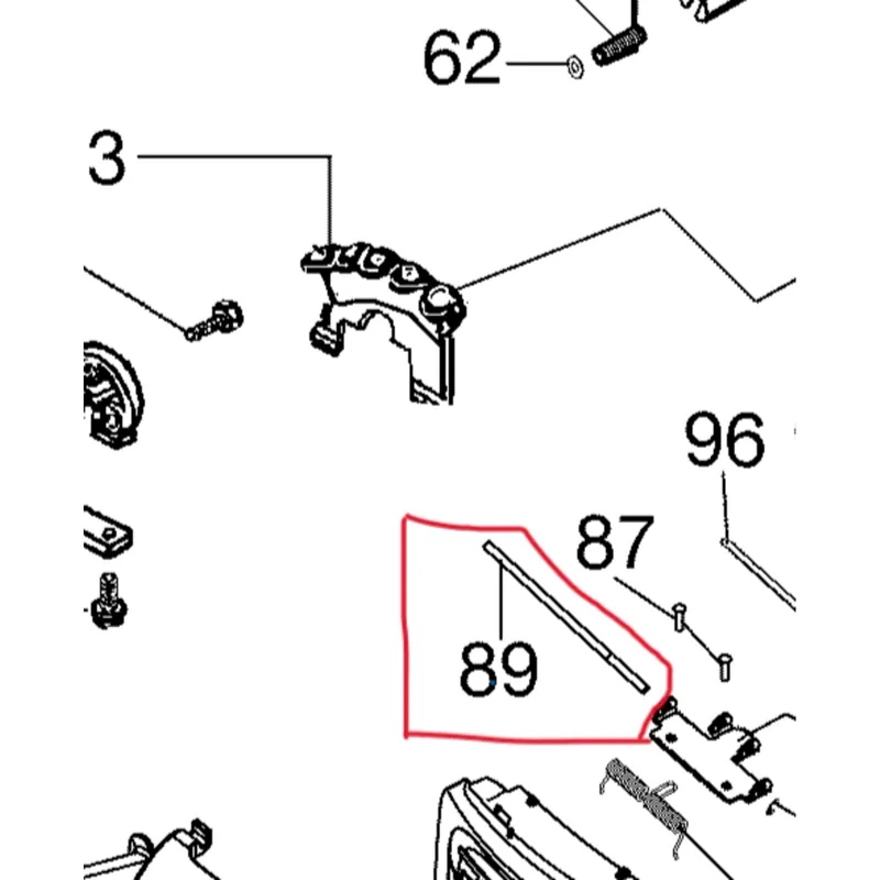 Oleo-Mac fűkivető tengely G48 G53 Kiváló minőség
