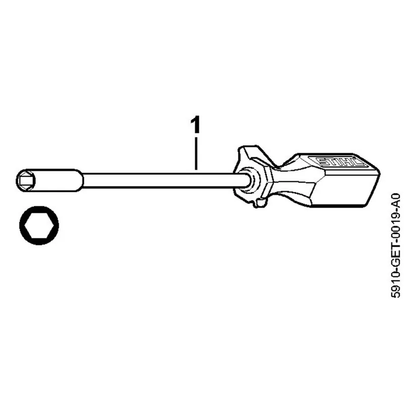 Akció Stihl karburátor állító - 6 szög
