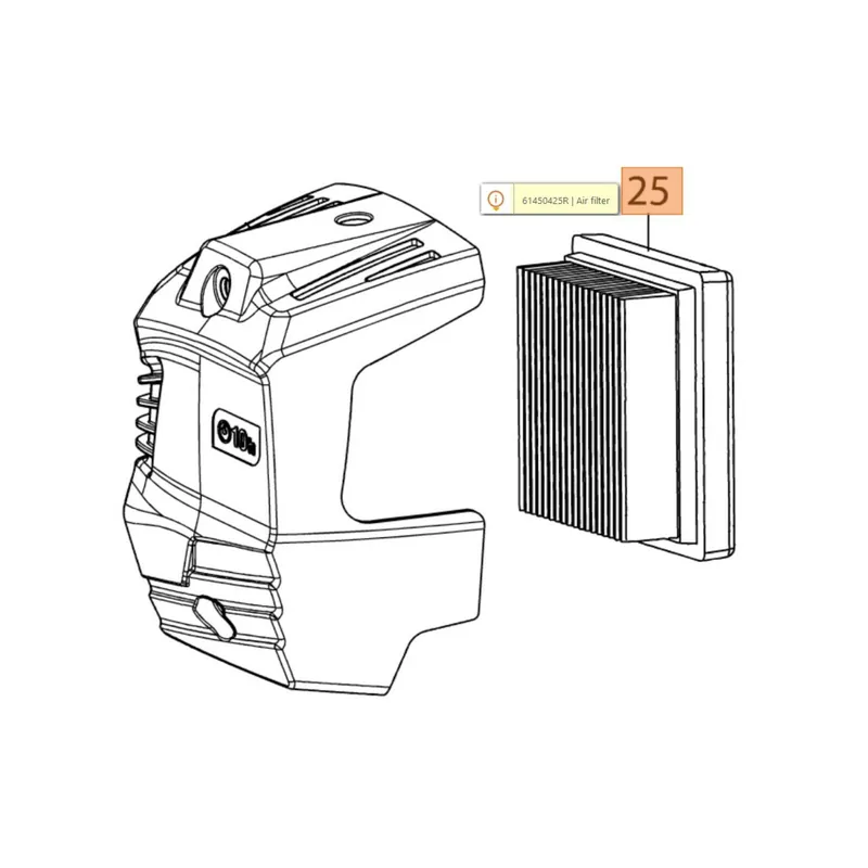 Oleo-Mac BCH 250, BCH 400 II. series levegőszűrő Népszerű