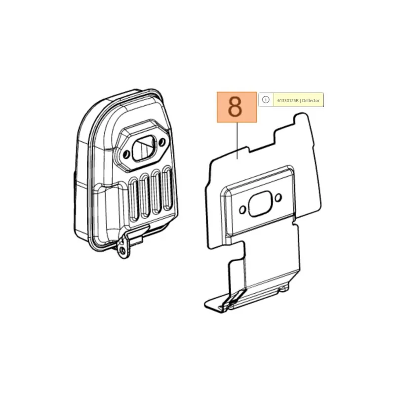 Oleo-Mac Sparta 381 - 441 kipufogó lemeztömítés Csak ma