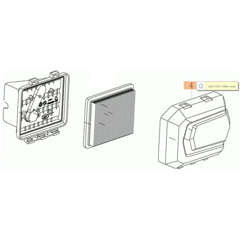 Vedd meg most Oleo-Mac K605 - 655 légszűrőház