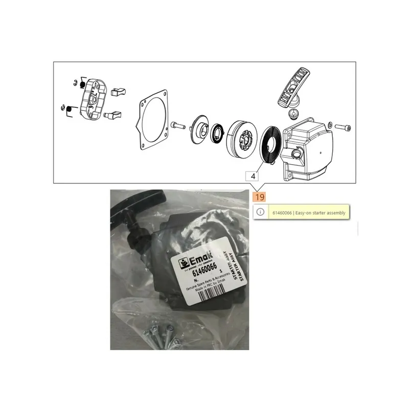 Oleo-Mac BCH 400 - BCH 500 berántó - indító Legjobb ár
