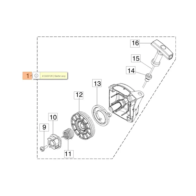 Oleo-Mac Sparta 381 - 441 berántó - indító Korlátozott ajánlat