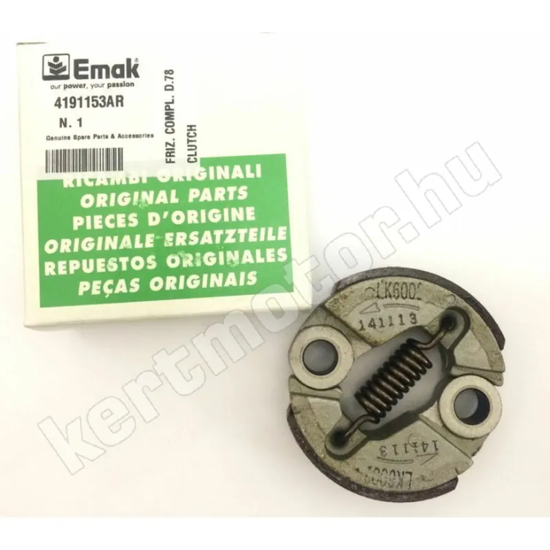 Pénzvisszafizetés Oleo-Mac Sparta - BC kuplung