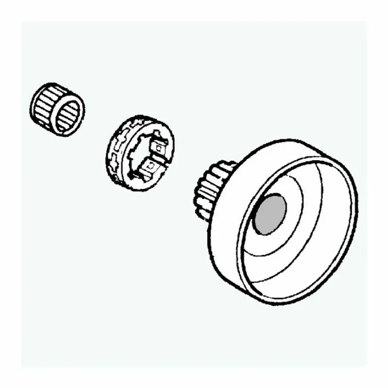 Biztonságos fizetés Oleo- Mac 947, 952 láncfűrész lánckerék, csillagkerék, kuplungdob