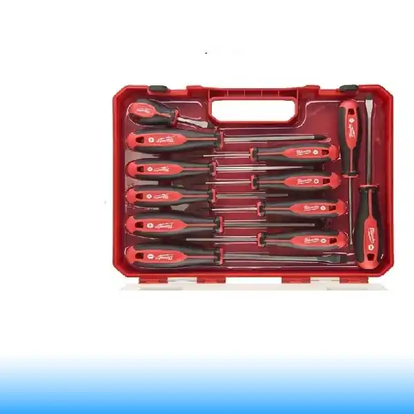 Utolsó esély MILWAUKEE 12 DARABOS CSAVARHÚZÓ KÉSZLET 3 OLDALÚ MARKOLATTAL