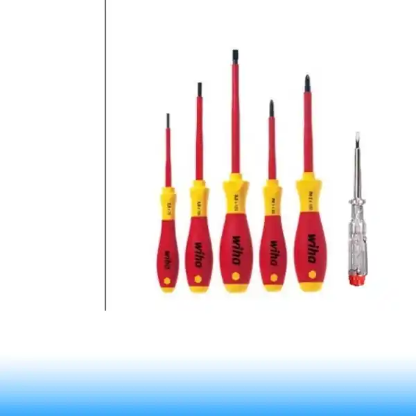 WIHA SoftFinish electric VDE csavarhúzó készlet - 5+1 részes SL+PH+fázisceruza Pénzvisszafizetés