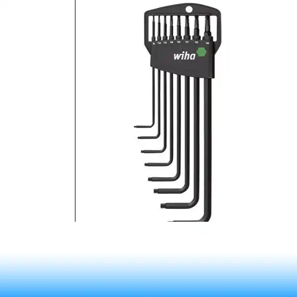 WIHA Classic gömbvégű TORX kulcs készlet - 8 részes T9-40 Prémium