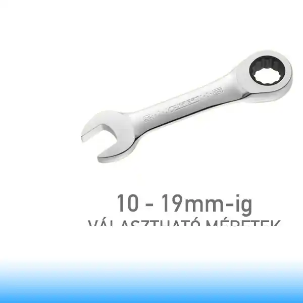 Ajánlat Expert (by FACOM) Racsnis csillag-villáskulcs 10-19mm-ig Rövid Villáskulcsok-Racsniskulcsok 10 mm