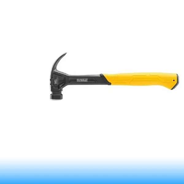 Újdonság DeWalt Acél Kalapács hajlított 453g/16oz (DWHT51002-0)