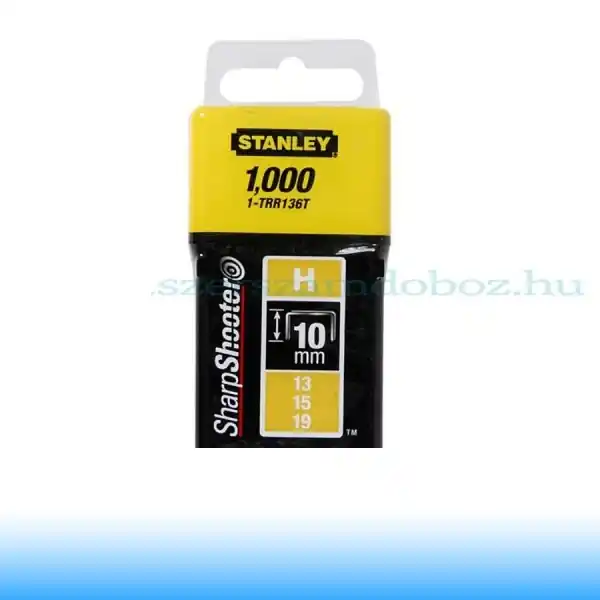 STANLEY TŰZŐKAPOCS "H" 10MM (13/15/19) 1000DB Utolsó esély