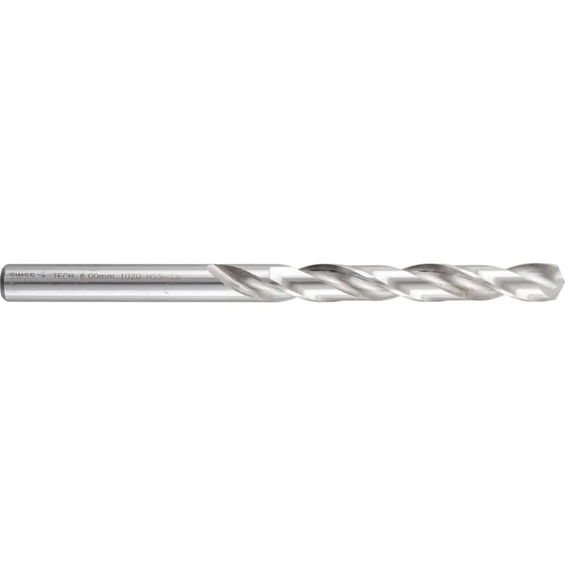 Korlátozott ajánlat 8.00MM NORMÁL HOSSZÚ NAGYTELJESÍTMÉNYŰ HSS-CO 8% CSIGAFÚRÓ