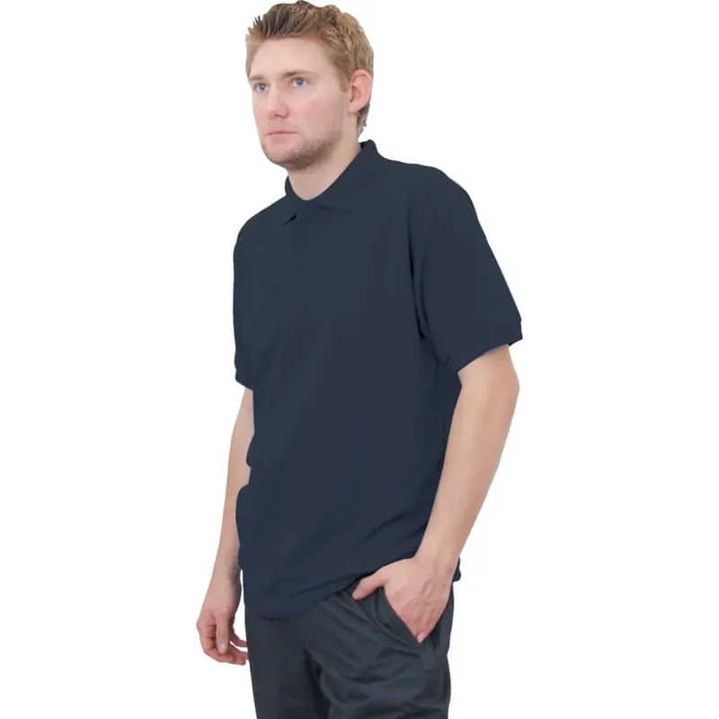 Legjobb ár POLO SHIRT 230GSM 65/35 BLACK40/42" MEDIUM