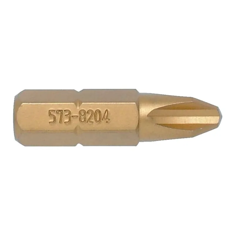 No.3 CR/PT TiN COATED SCREWDRIVERBIT 5/16" HEX STD Újdonság