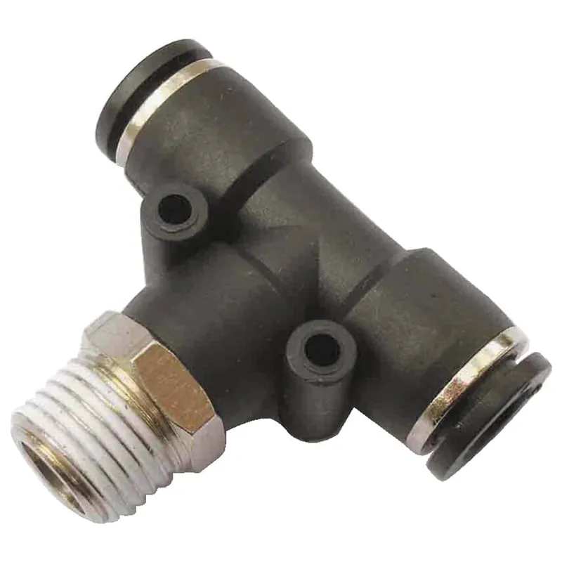 Biztonságos fizetés KTB8-1MT KEN-FIT T-ELÁGAZÓ 8MM -G1/8 M/T