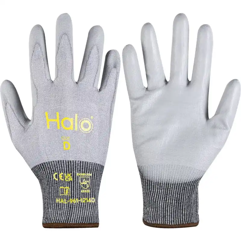 Korlátozott ajánlat VÁGÁSÁLLÓ (D SZINT), A TENYÉRRÉSZEN PU-BEVONATOS KESZTYŰ 10