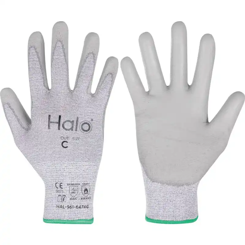 Autentikus CUT C 13G PU PALM COATED GLOVE(S-7)