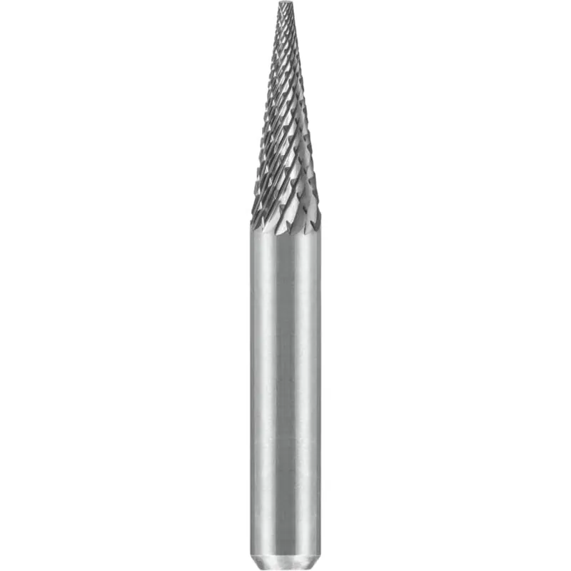 Gyors szállítás CONE, 3MM DIA, 3MM SHANK,DOUBLECUT / CUT 6 BURR