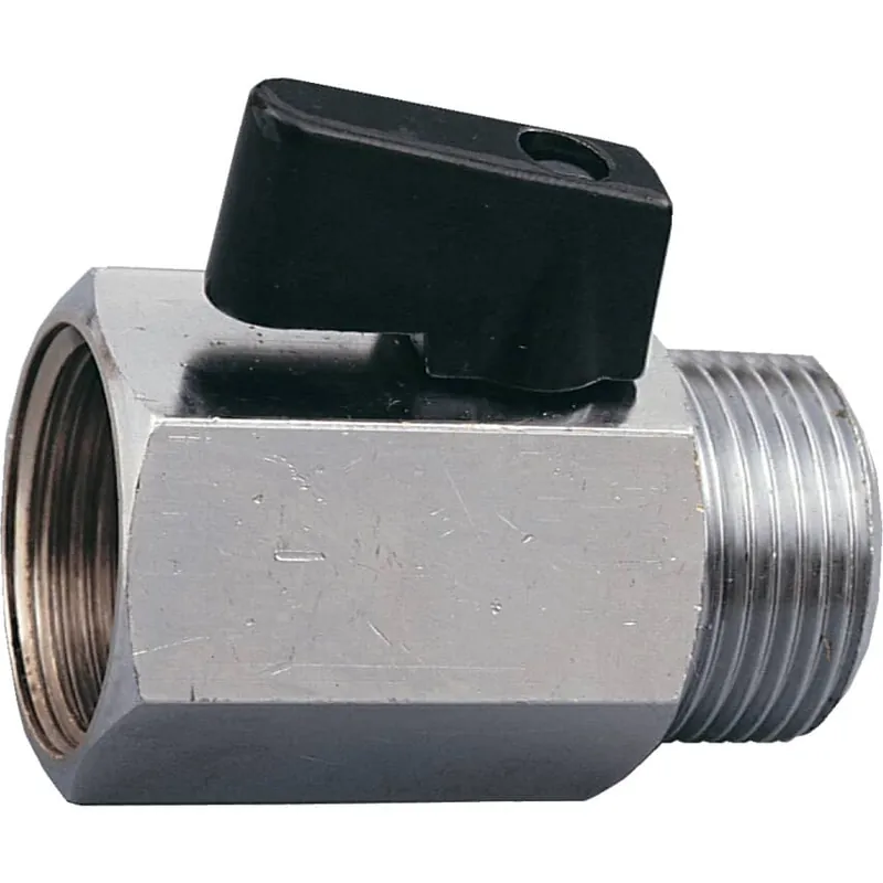 1/8" NPT FÉM GOLYÓSSZELEP 1/4" FURATTAL Csak ma