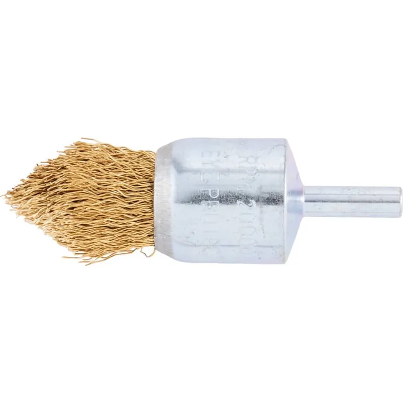 15/16" NYITOTT VÉGŰ, CSAVART CSŐTISZTÍTÓ KEFÉ - SÁRGARÉZ Pénzvisszafizetés