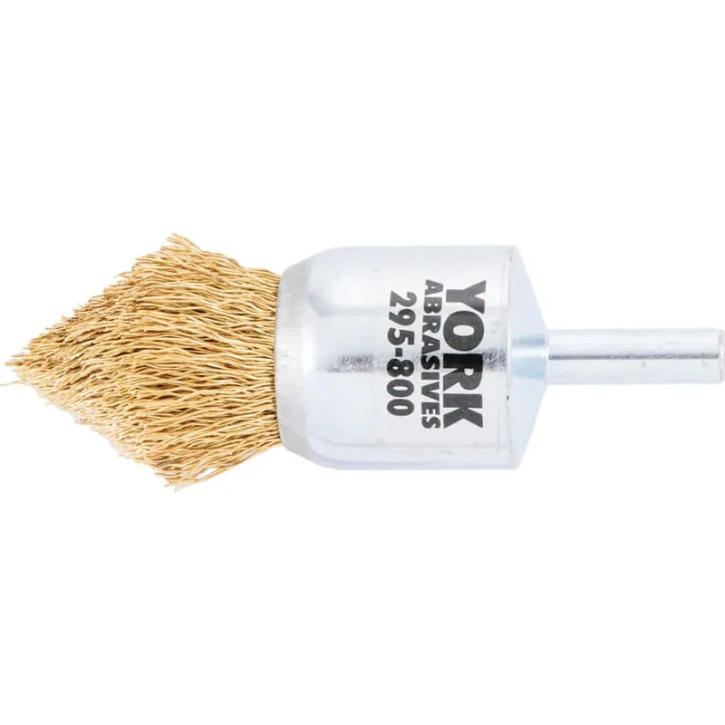 24MM 30SWG CSÚCSOS VÉGŰ DEKARBONIZÁCIÓS KEFE - SÁRGARÉZ Kedvezmény