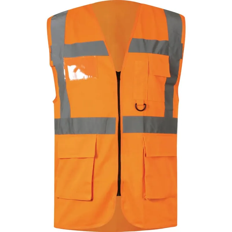 Kedvezmény HI-VIS LÁTHATÓSÁGI ÜGYVEZETŐ KABÁT(EN20471)NARANCS - L