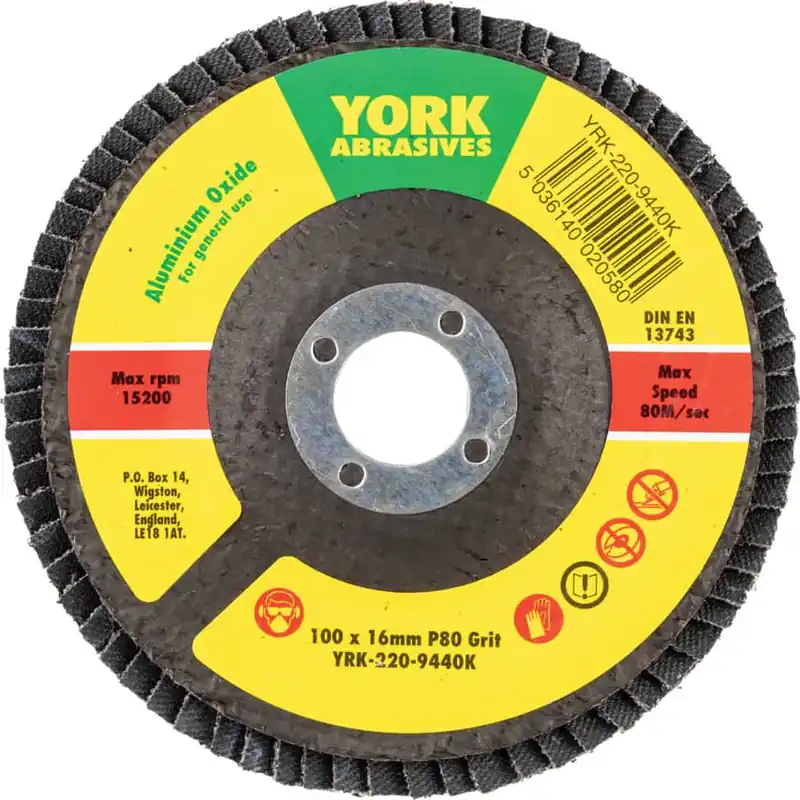 100X16MM AL-OX LAMELLÁS CSISZOLÓTÁRCSA ÜVEGSZÁLAS TÁNYÉRON P80 Olcsó