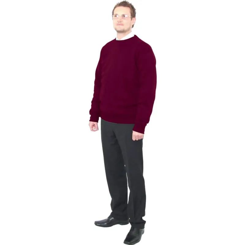 Biztonságos fizetés SWEATSHIRT 300GSM 65/35 BURGUNDY41/43" LARGE